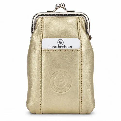 Vista 28 de Funda para cajetilla de cigarrillos de cuero con bolsillo para mechero, regular o 100 unidades, de Leatherboss (negro)