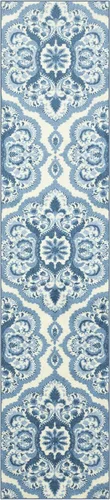 Vista 20 de Maples Rugs Vivian Medallion - Alfombra de área, fabricada en Estados Unidos, lavable, antideslizante, alfombra de interior para cocina, entrada