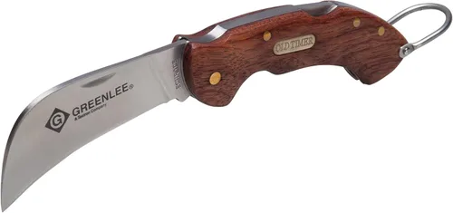 Vista 3 de Greenlee 0652-26 Cuchillo plegable, hoja de coping, 3-1/4 pulgadas, rojo