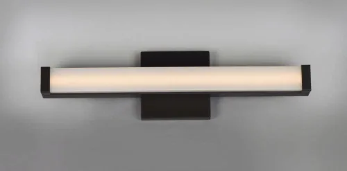 Vista 5 de Maxim Lighting Spec - Lámpara de tocador de baño Acabado de aluminio de níquel satinado Lámpara contemporánea para interiores Ideal para baños