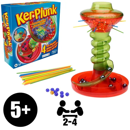 Vista 2 de Hasbro Gaming Juego Kerplunk para mayores de 5 años