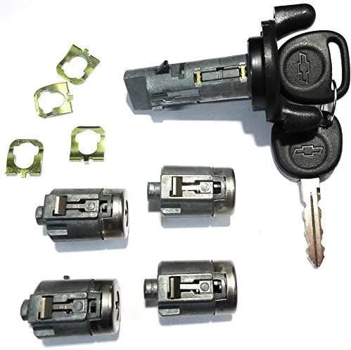 Vista 2 de o 2002-2007 Chevrolet Express/GMC Savana Van Cilindro de bloqueo de interruptor de encendido + cuatro (4) cilindros de bloqueo de puerta con 2