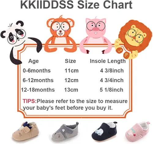 Vista 6 de KKIIDDSS Zapatos de punto para recién nacidos, para niños y niñas, con suela antideslizante suave, para cuna, para niños pequeños, zapatos