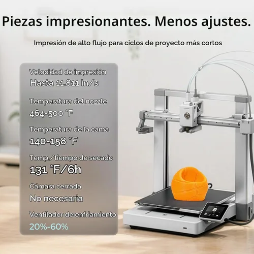 Vista 7 de Polymaker Filamento PETG de 0.07 in, 2.2 lbs, marrón militar Marrón (Army Brown)