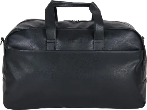 Vista 7 de Kenneth Cole Reaction Port Stanley Bolsa de viaje de piel sintética de 20 pulgadas con cremallera superior Negro 20 Travel Duffel Port Stanley