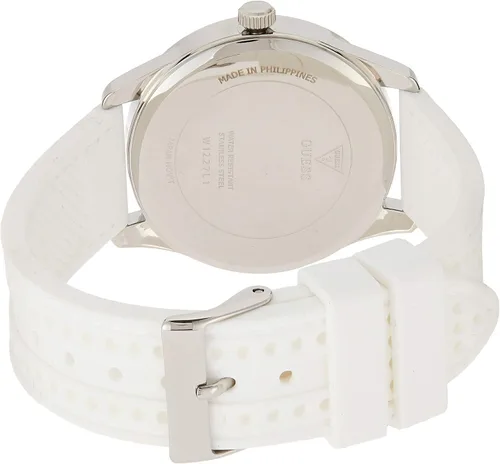 Vista 2 de GUESS Mujer Clásico W1227L1, Blanco, Tira