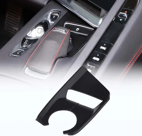Vista 8 de CHEAYAR Cubierta de panel de palanca de cambios compatible con Chevrolet Corvette C8 2020-2023, interruptor antideslizante ESP de automóvil, sensor