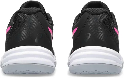 Vista 7 de Zapatillas de voleibol ASICS Upcourt 5 para mujer Negro/Rosa intenso