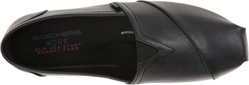 Vista 5 de Skechers mocasines resistentes fácil colocación Kincaid II para el trabajo para mujer