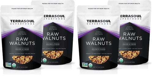 Vista 5 de Nueces crudas orgánicas de Terrasoul Superfoods