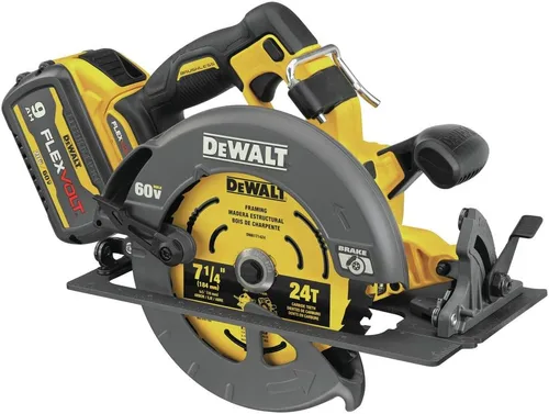 Vista 3 de DEWALT FLEXVOLT 60V MAX* Sierra circular con kit de freno, 7-1/4 pulgadas (DCS578X2)