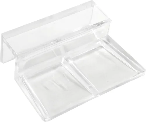 Vista 8 de Paquete de 24 clips de tapa de acuario para acuario, soporte de tapa de acuario acrílico transparente para pecera, soporte de vidrio de acuario