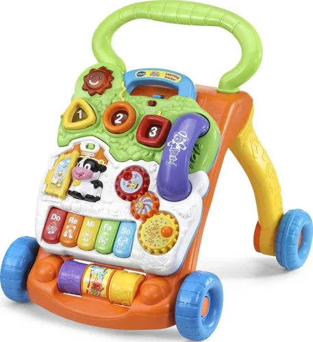 Vista 25 de VTech Andador de Aprendizaje de Sentado a de Pie (Empaque Libre de Frustraciones), Azul