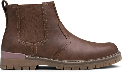 Vista 2 de Jousen Botas Chelsea para hombre, botas de tobillo casuales para hombre