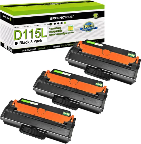 Vista 11 de greencycle MLT-D115L D115L - Cartucho de tóner negro de alto rendimiento compatible con Samsung Xpress SL-M2830DW SL-M2880FW SL-M2670 SL-M2620