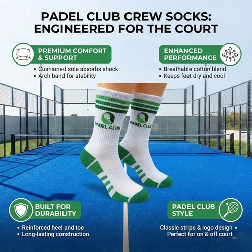 Vista 5 de Calcetines de rendimiento Super Fly Goods para hombres y mujeres, calcetines atléticos novedosos unisex para deportes, golf, tenis, pickleball, yoga