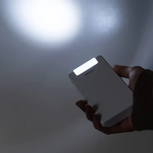Vista 6 de Xtralite Duo Lux - Linterna LED recargable 3 en 1, luz nocturna dual con sensor de movimiento y modos de atardecer a amanecer, y luz automática