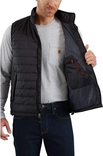 Vista 4 de Carhartt Chaleco aislante ligero Rain Defender de ajuste relajado para hombre