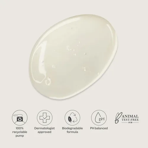Vista 6 de Renpure Gel de baño ultra hidratante de kiwi y ácido hialurónico, deja la piel hidratada, elimina la suciedad diaria de la piel, fórmula suave, sin