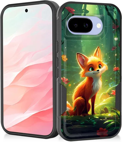 Vista 137 de Funda para Pixel 7a, resistente de doble capa híbrida de policarbonato duro de goma suave a prueba de golpes para Google Pixel 7A 6.1 pulgadas