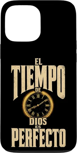 Vista 28 de Fe Cristiana El Tiempo De Dios ES Perfecto Vintage Clock Case for iPhone Air