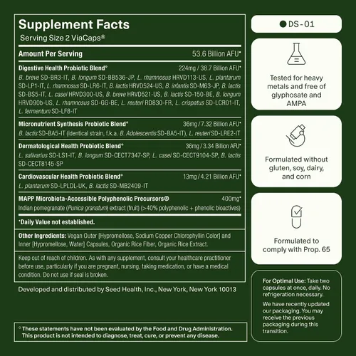 Vista 7 de Seed Daily Essentials Duo - Multivitamínico DS-01 y DM-02 - Recarga
