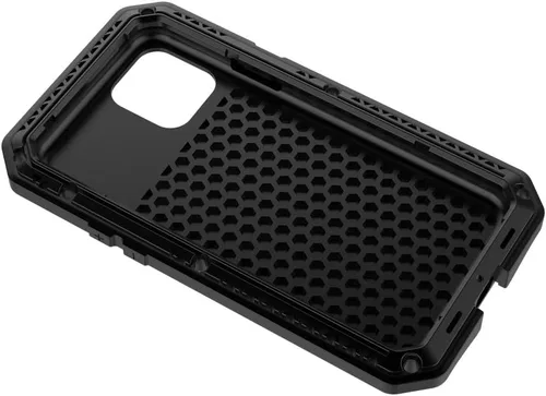 Vista 7 de Funda protectora de cuerpo completo para iPhone 11 Por, resistente a los golpes, funda de metal de aleación de aluminio con protector de pantalla