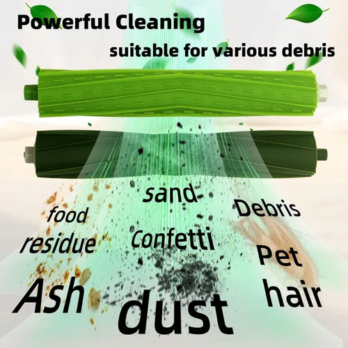 Vista 4 de Juego de 2 piezas de cepillo de repuesto compatibles con Roomba i, e & j Series - Compatible con i3 i3+ i4 i4+ i6 i6+ i7 i7+ i8 i8+, e5 e6 e7, j6+