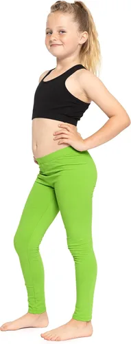 Vista 2 de STRETCH IS COMFORT Leggings de algodón sin pies para niña Elásticos Talla 2-16