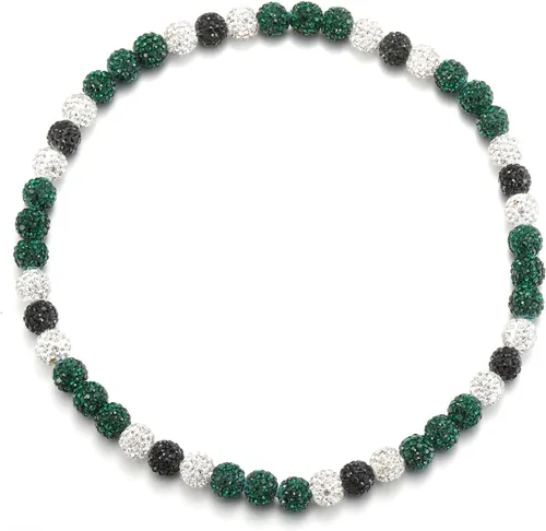 Vista 41 de Collar de Cadena de Béisbol con Perlas para Hombres, Regalos de Collar de Béisbol de la Colección Bling Ice para Niños, Collar de Accesorios