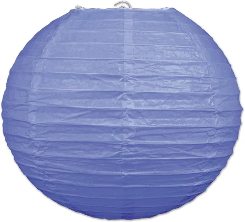 Vista 15 de Beistle Azul (3 piezas) - 1 paquete de linternas de papel colgantes, 9.5 pulgadas