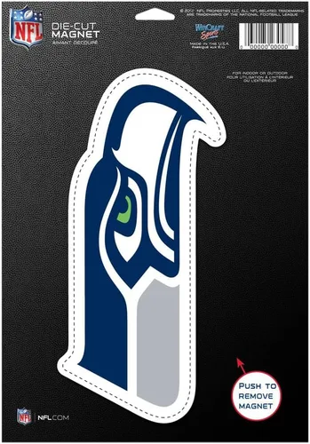 Vista 4 de WinCraft NFL - Imán con logotipo troquelado unisex para adultos