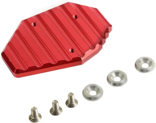 Vista 5 de SCUUBE Placa de soporte lateral para motocicleta, placa ampliadora, soporte lateral CNC, almohadilla para Yamaha XJ6/ABS 2009 2010 2011 2012 2013