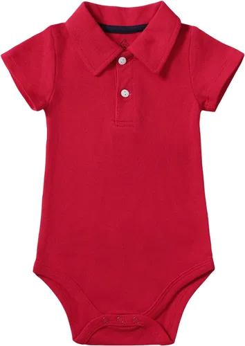 Vista 8 de ROMPERINBOX Mameluco de manga corta con cuello para bebé recién nacido, mono de piqué de malla de color sólido con burbujas Negro