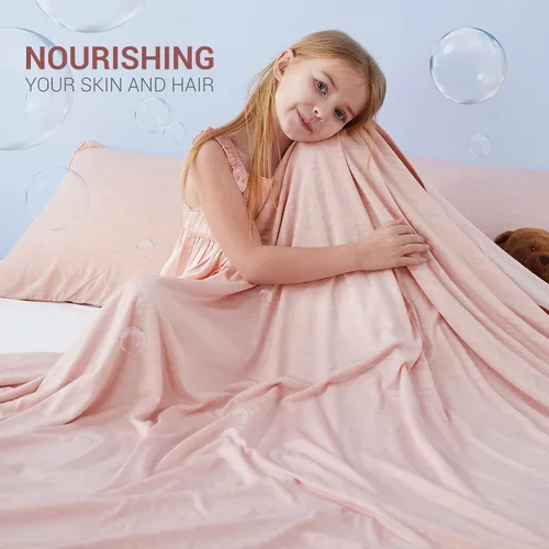 Vista 110 de Marchpower - Manta de enfriamiento para niños que duermen con calor, manta de lana fresca Arc-Chill con diseño de doble cara, fibra de enfriamiento