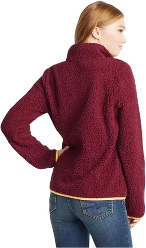 Vista 2 de AEROPOSTALE Chaqueta de forro polar para mujer, morado, talla S, Púrpura