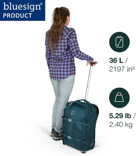 Vista 2 de Osprey Fairview Women's Wheeled Travel Backpack