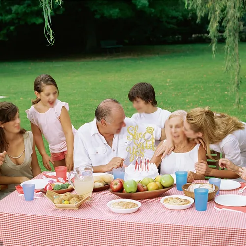 Vista 5 de 1 pieza de decoración de pastel con purpurina ensamblada con purpurina para celebrar bodas, compromisos, temática de cumpleaños, suministros