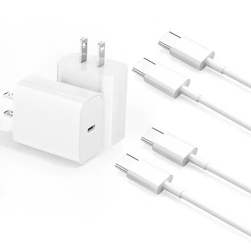 Vista 12 de Cargador rápido para iPhone, cargador de iPhone de 10 pies, bloque de carga súper rápida con cable USB C a Lightning de 10 pies tipo C, enchufe