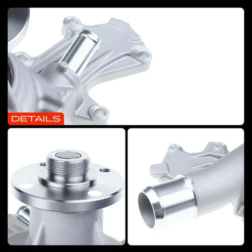 Vista 9 de Kit de bomba de agua para motor A-Premium con junta Compatible con Ford Explorer 02-05, Explorer Sport Trac, Mustang 05-10, Ranger 01-11 y Mazda