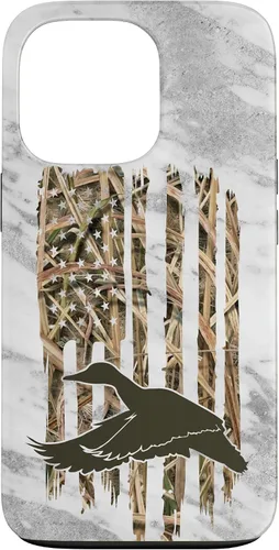 Vista 10 de Funda para iPhone 11 Pro Max con diseño de camuflaje y bandera de Estados Unidos