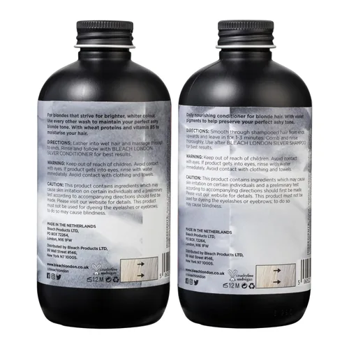 Vista 2 de BLEACH LONDON Set de champú y acondicionador Silver (8.5 fl oz)