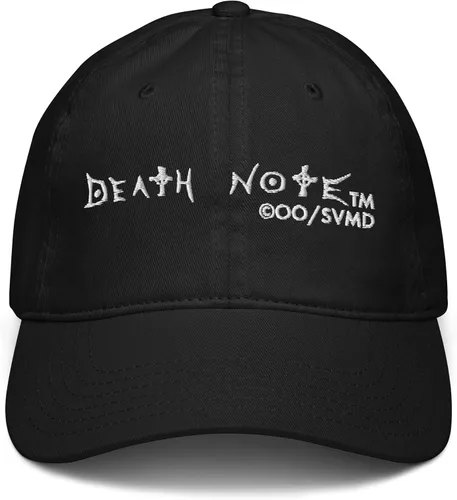 Vista 2 de Death Note Anime White Series - Gorra de béisbol ajustable con logotipo principal