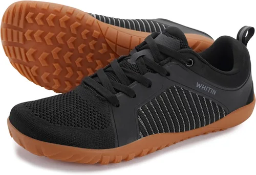 Vista 9 de WHITIN Men's Wide Barefoot Trail-Running Shoes W51 W51 All Black