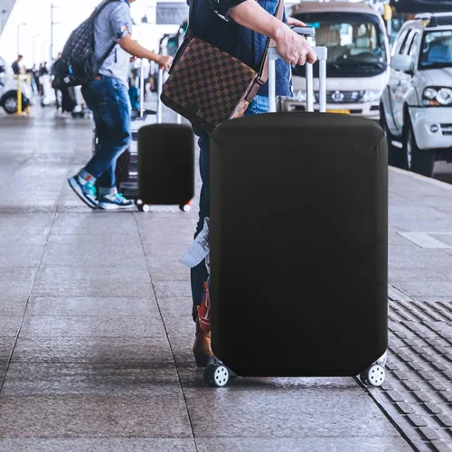 Vista 6 de HYPER VENTURE Funda protectora para equipaje de viaje de 31 a 32 pulgadas Negro
