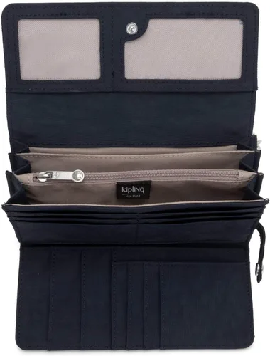 Vista 2 de Kipling Rubi Cartera de pulsera grande True Blue Tonal, Tonal azul real