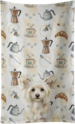 Vista 258 de Caroline's Treasures Afghan Hound - Toalla de cocina para barra de café, terciopelo frontal y lazo de algodón, lavable a máquina Sabueso afgano