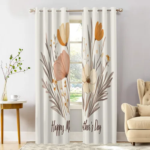 Vista 14 de Shrahala Blue Bright Blackout Curtain Tiers, Colorful Acrylic Paint Pour Abstract Design Kitchen Valance Light Blocking Tier Drapes with Rod Pocket