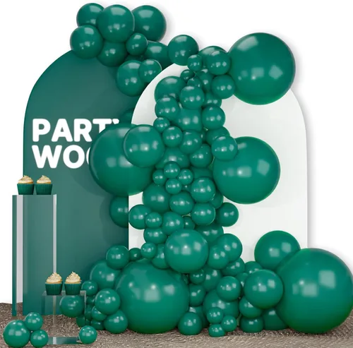 Vista 33 de PartyWoo - Globos nude de 140 piezas en diferentes tamaños de 18, 12, 10, 5 pulgadas, kit de arco de globos de color neutro y melocotón estilo boho