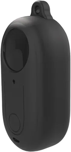 Vista 3 de Funda protectora de silicona con tapa de lente para cámara de acción Insta360 GO 3, cubierta protectora completa a prueba de arañazos, accesorios